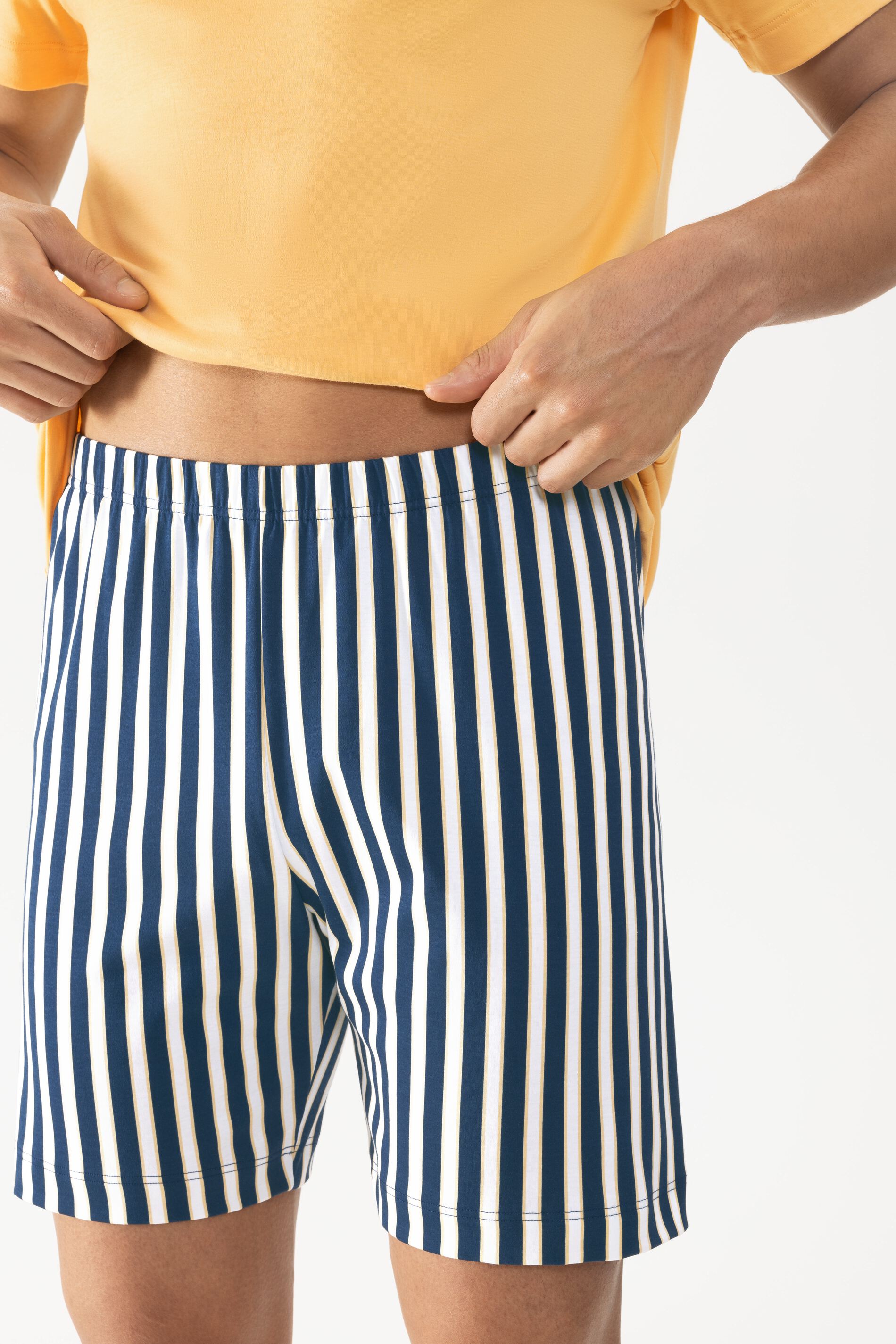 Kurzer Schlafanzug<br>Serie Sun Stripes