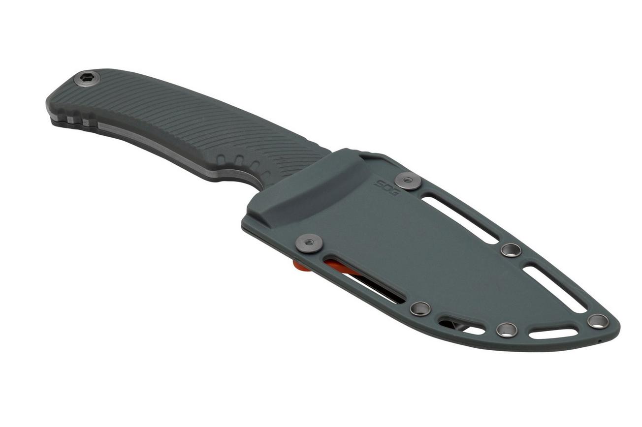 SOG Tellus FX 17-06-02-41 Wolf Gray, vaststaand mes