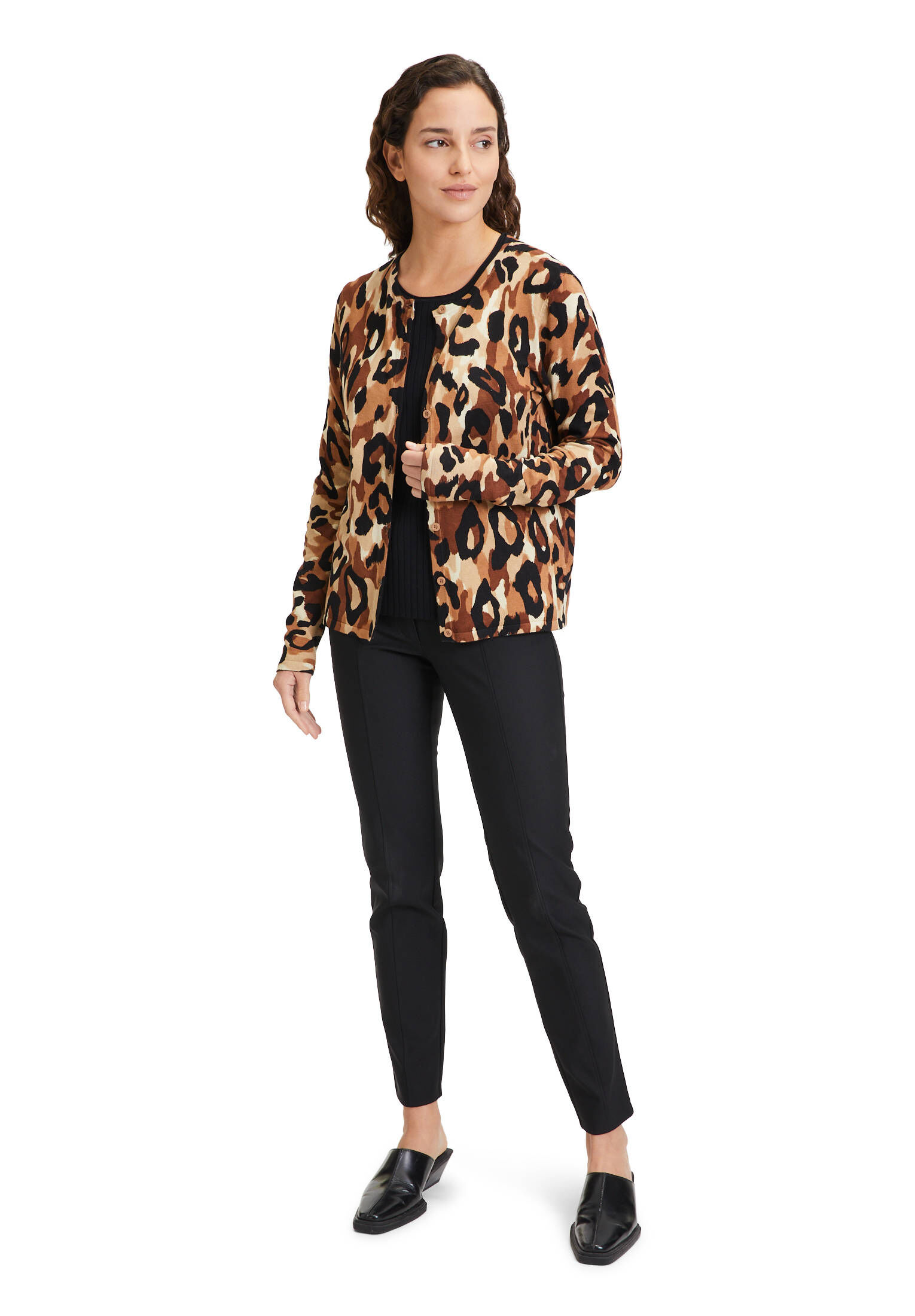 Betty Barclay| Damen Feinstrickjacke mit Print