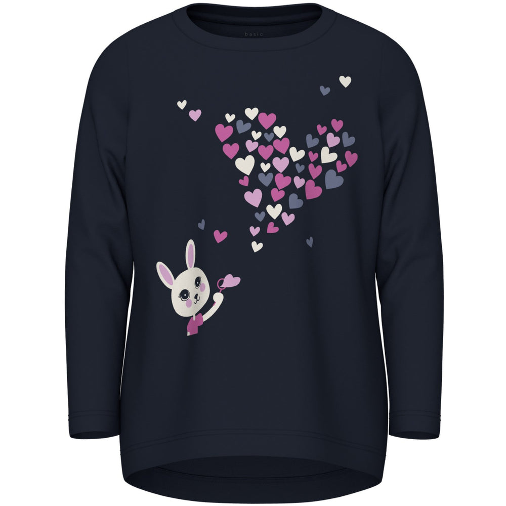 Køb Name It Dark Sapphire Bunny Vix Bluse