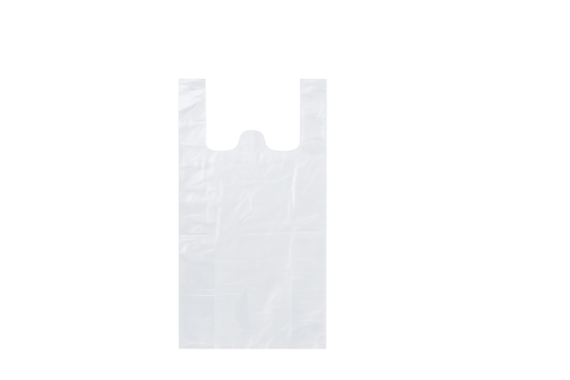 Hemddraagtas transparant LDPE 25+12x50cm 30mu