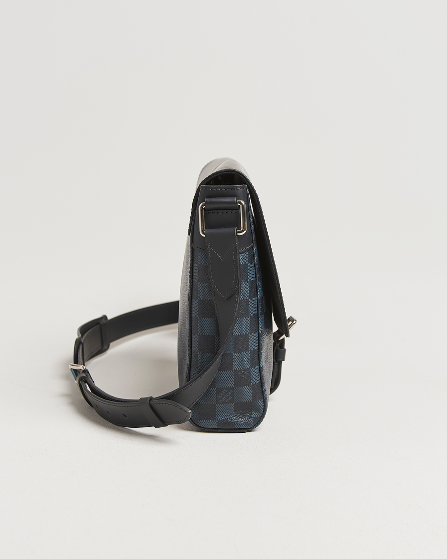 Louis Vuitton Pre-Owned Newport Messenger PM Damier Cobalt