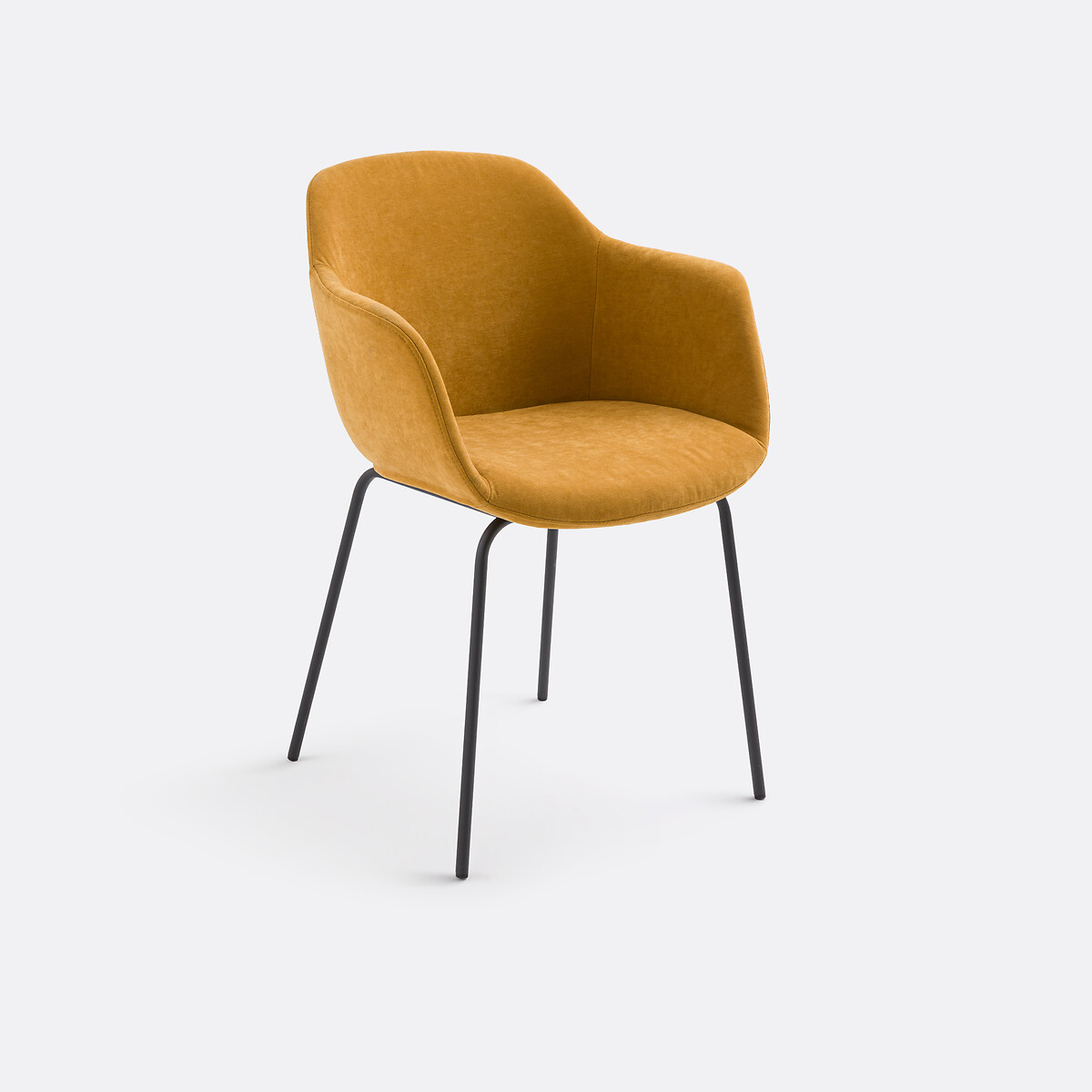 LA REDOUTE INTERIEURS<br>Cadeira de mesa em tecido texturizado Halva