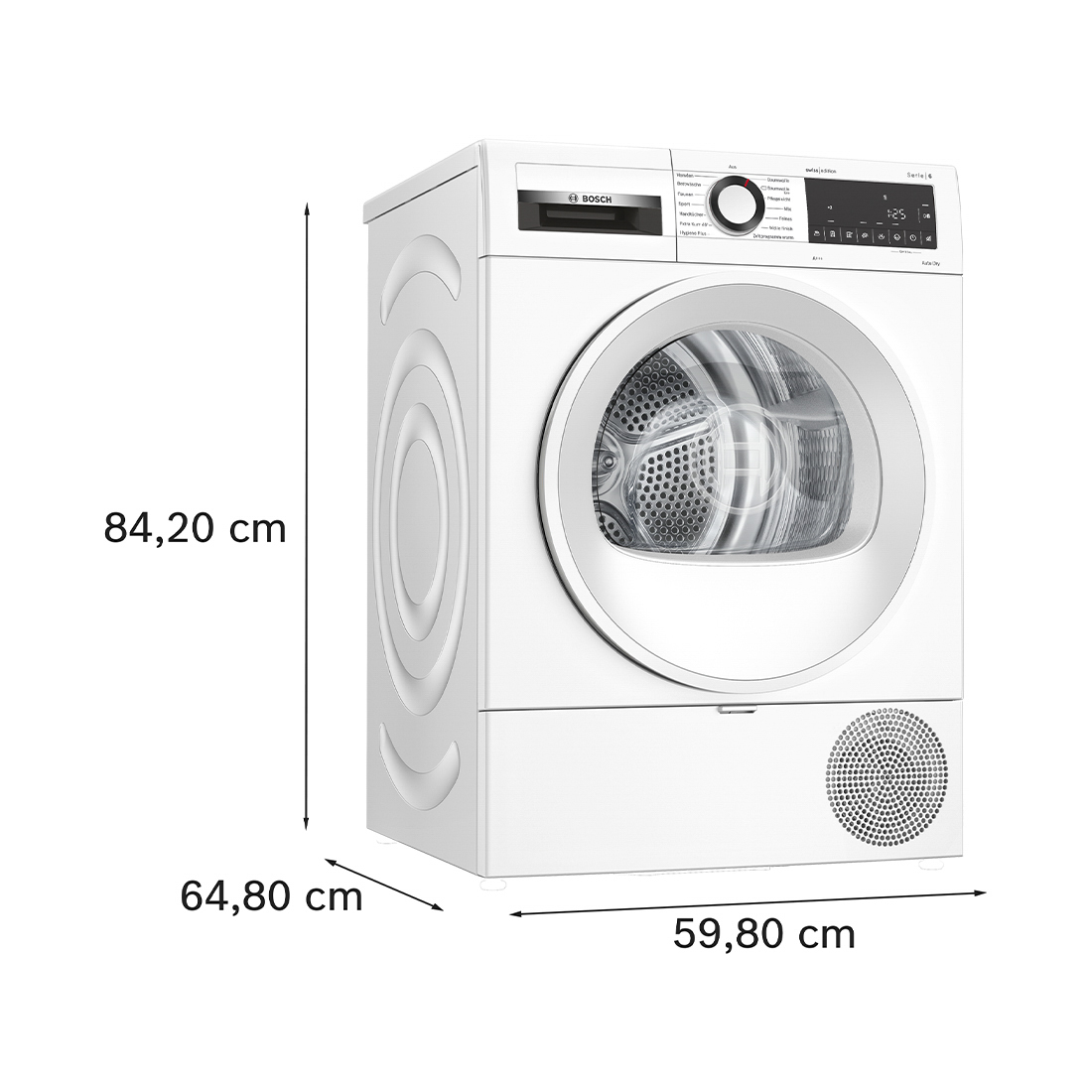 Bosch WQG233D2CH 8kg & WAN281A3CH 8kg Waschturm