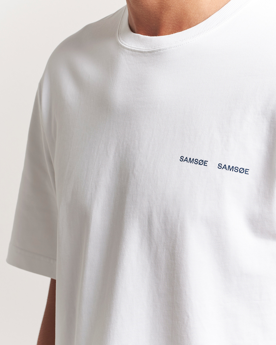 Samsøe Samsøe Florian To Connect Printed T-Shirt White