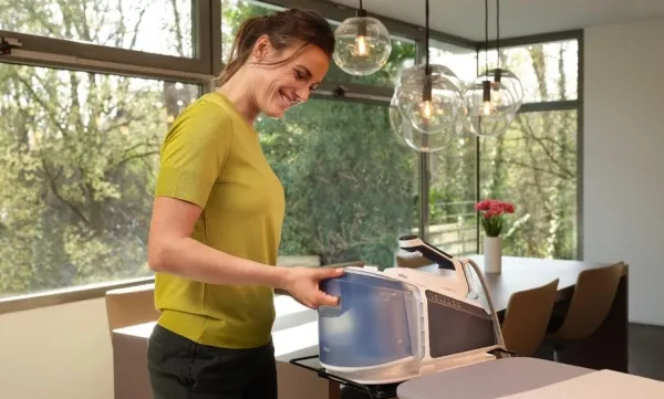 Braun CareStyle 7 Pro IS 7282 BL - Dampstrygejern med automatisk afbrydelse - såleplade: EloxalPlus FreeGlide 3D - 2700 W - blå