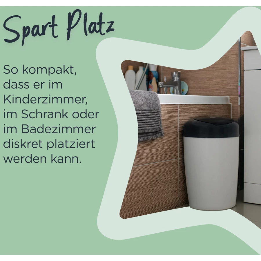 Tommee Tippee Nachfüllkassetten Sangenic Simplee Windeleimer 3er Set