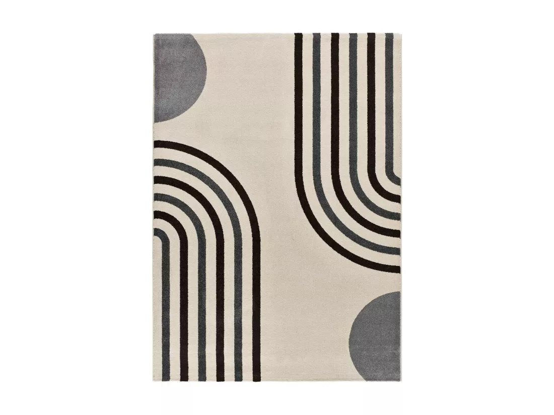 Tapis intérieur - scandinave - blanc - 80 x 150 cm - GARDEN