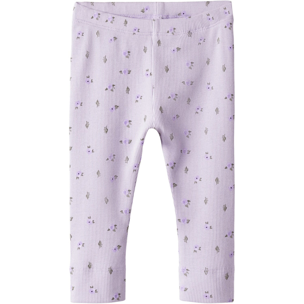 Køb Name It Misty Lilac Nbfhofie Slim Leggings