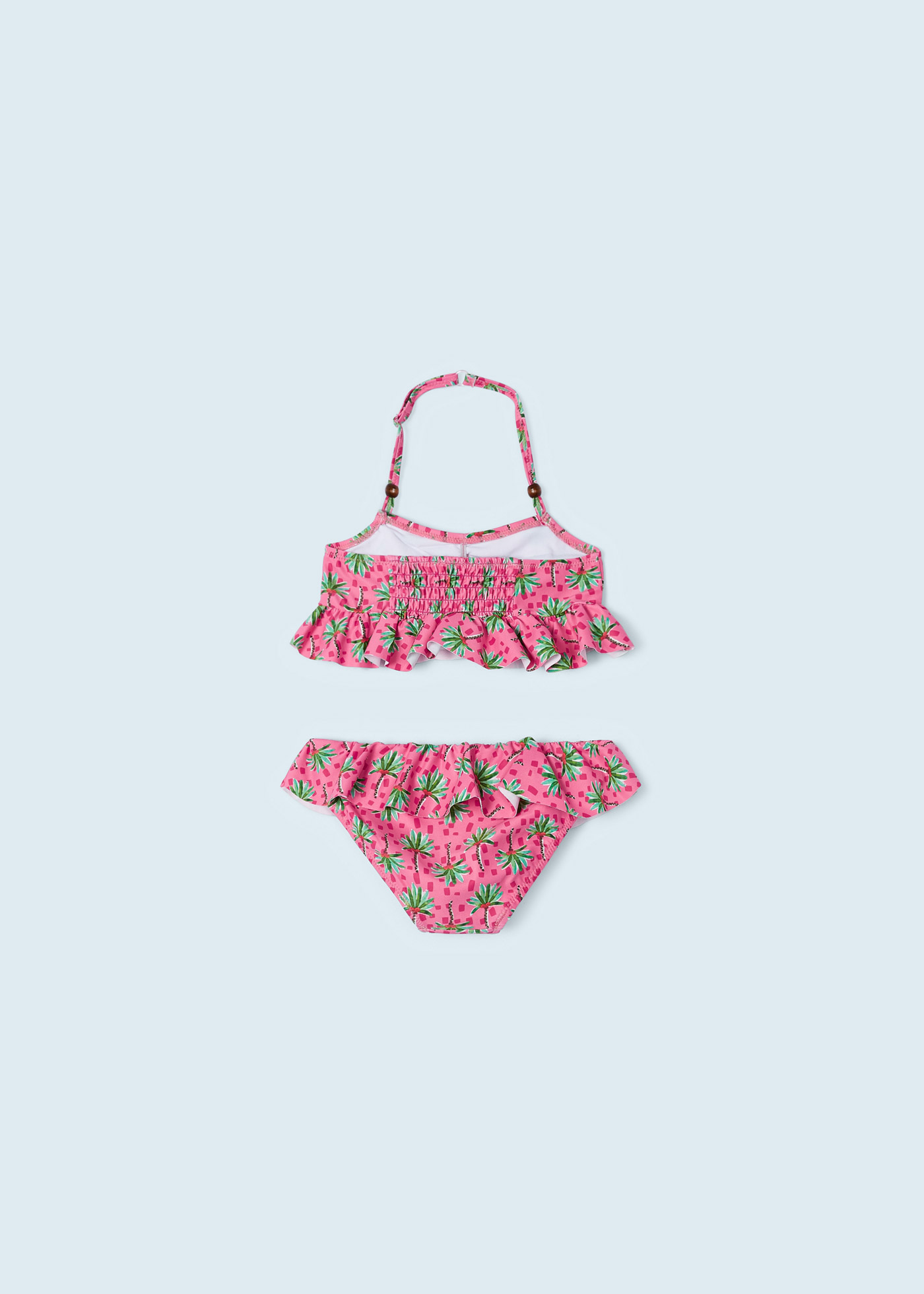 biquíni com babados para menina