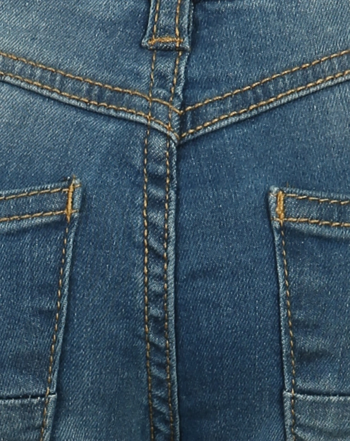 Jeanshose BASIC in mittelblau