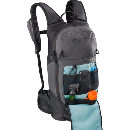 FR LITE RACE, 10 L, Protektorenrucksack  carbon greyblack  ML