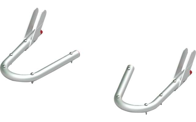 Fiamma Auflagebügel passend für Caravan XL A Pro 200 - Frabe Rot Fiamma Ersatzteilnummer 98656-781