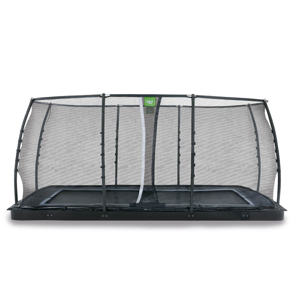 Exit Dynamic - Groundlevel trampoline - Zwart - 1x305x519 cm