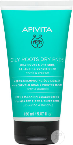 Apivita Après-Shampoing Équilibrant Cuir Chevelu Gras Et Pointes Sèches Tube 150ml