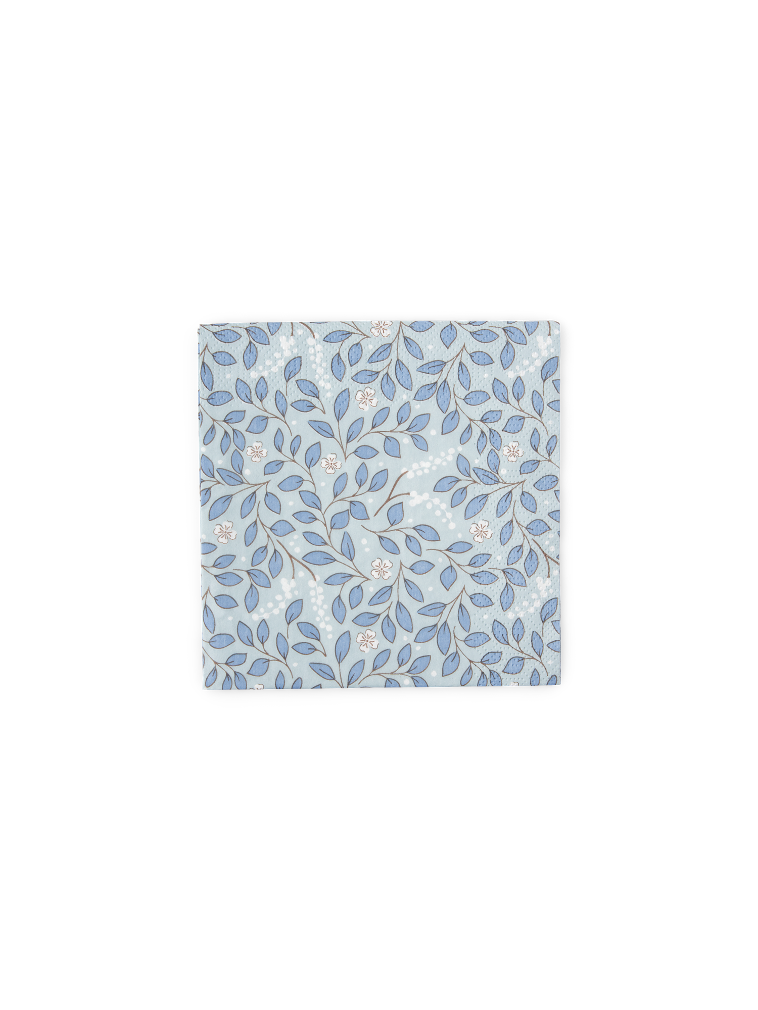 Servietter 25 x 25 cm | Papir. 25 x 25 cm. 20 stk. | Smokey Blue, White