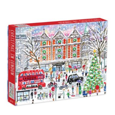 Michael Storrings Christmas In London 1000 Piece Jigsaw Puzzle