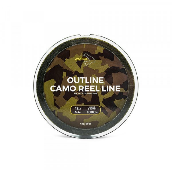 Ligne de moulinet Avid Carp Outline Camouflage