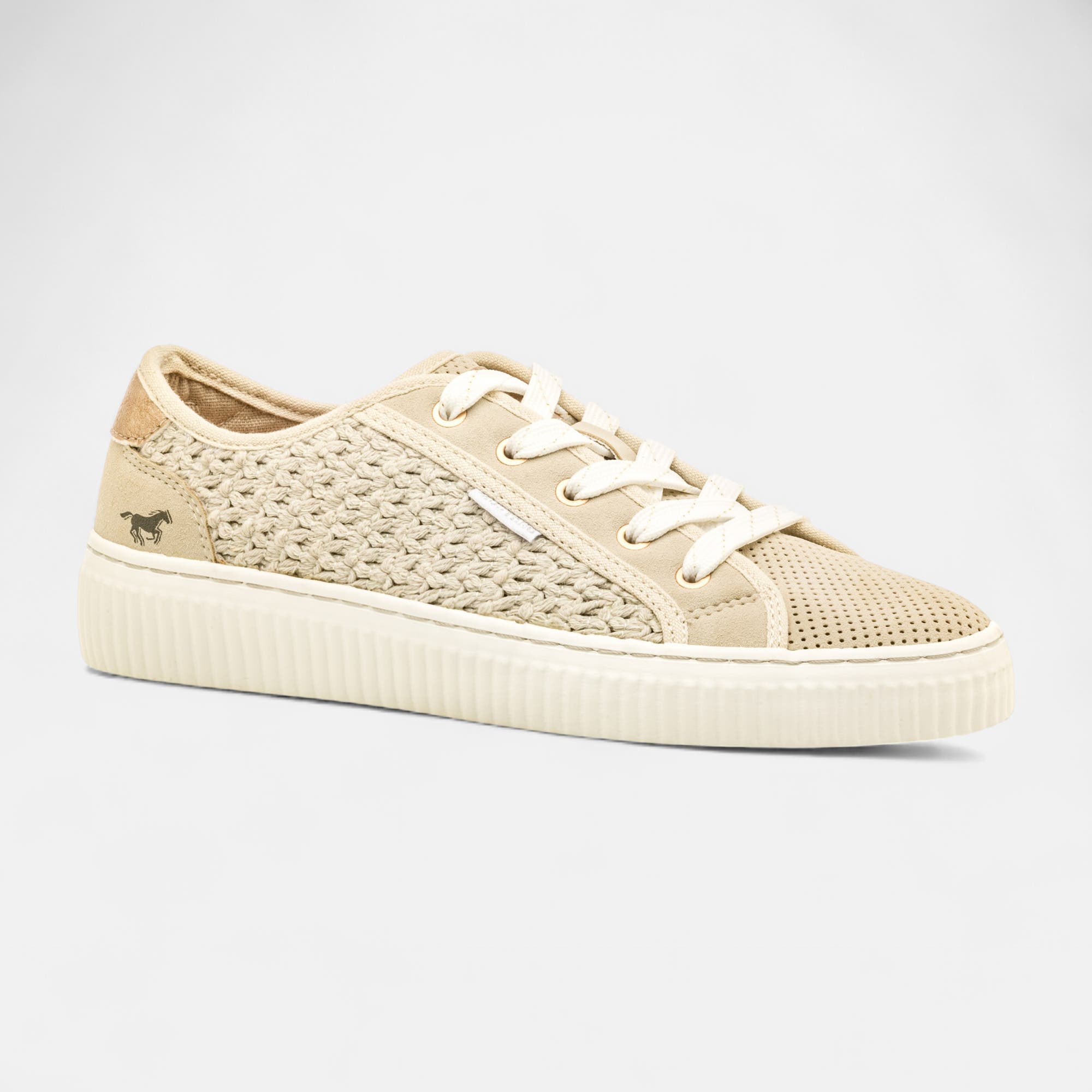 Baskets basses Femme beige