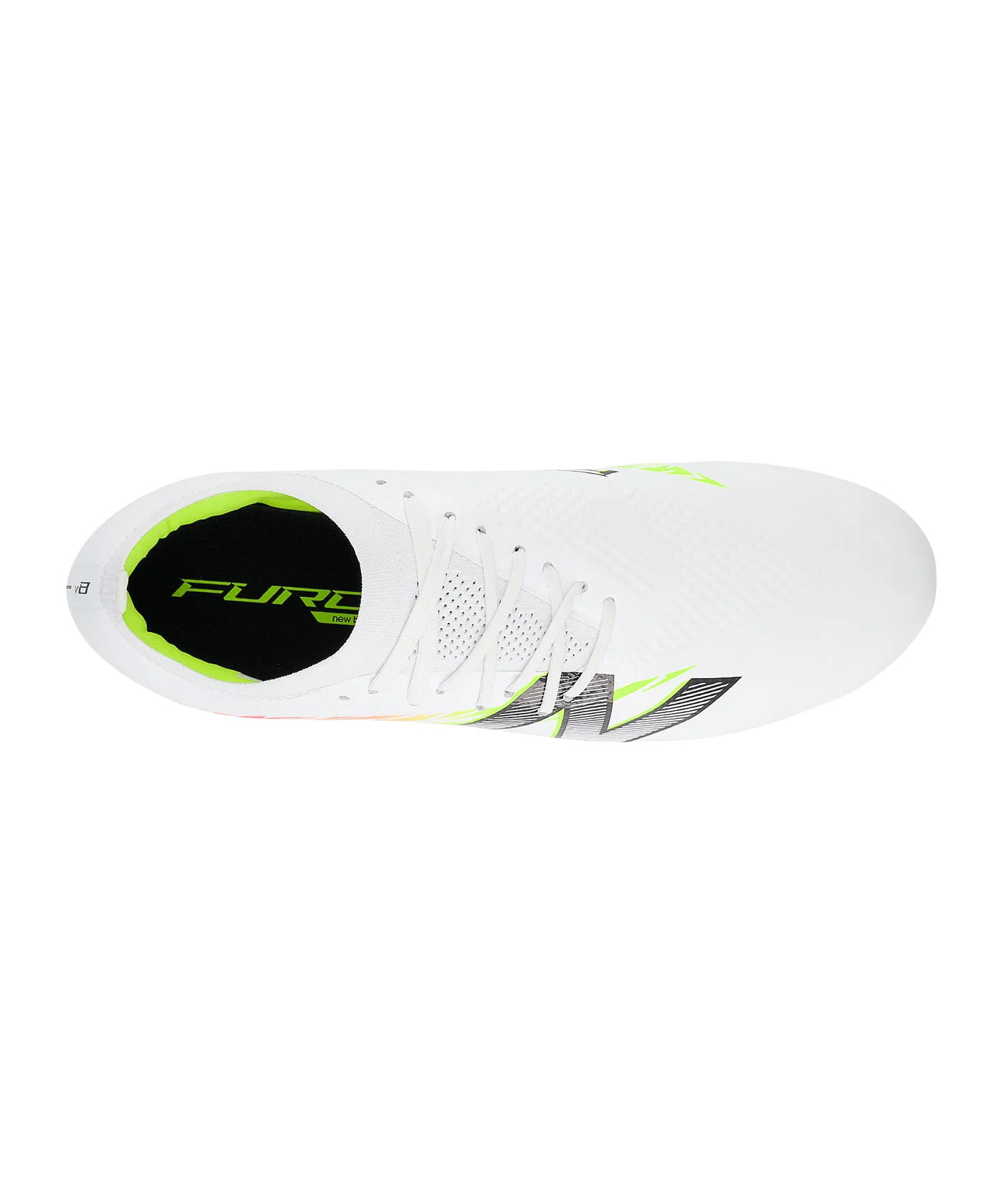 New Balance Furon Pro V8 FG Flash Point Weiss FIB8