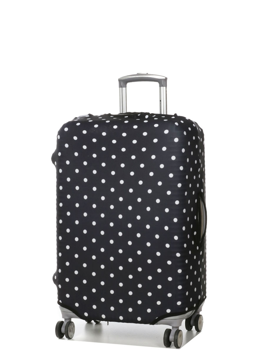 Housse de valise Periea Black with White Dots M