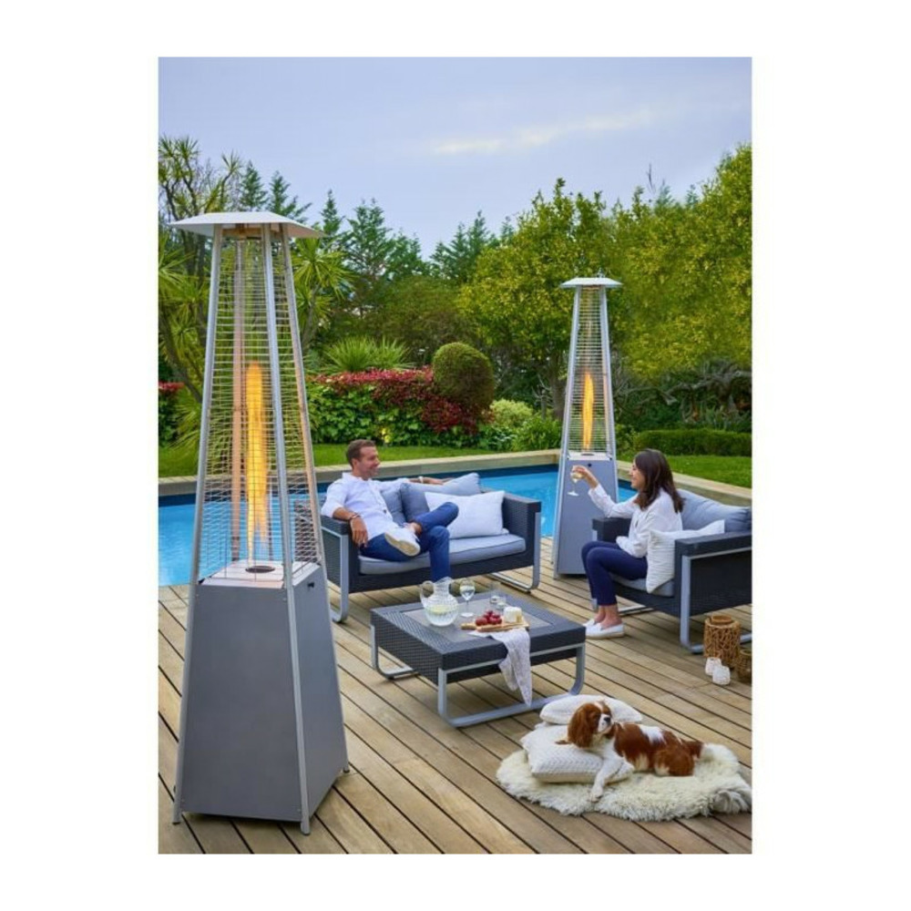 - flamme gaz grise avec housse et connectique