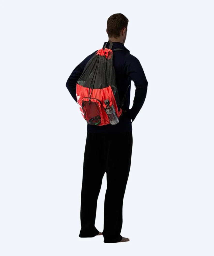 TYR svømmenet - Big Mesh Mummy 40L - Orange