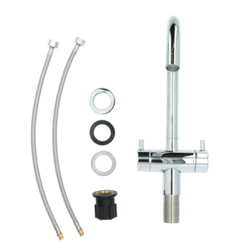 Atlantic Adrian 2-knops keukenkraan Chroom