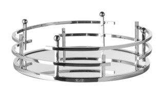 Fink Kerzenhalter ELISIO 42cm silberfarbig/vernickelt