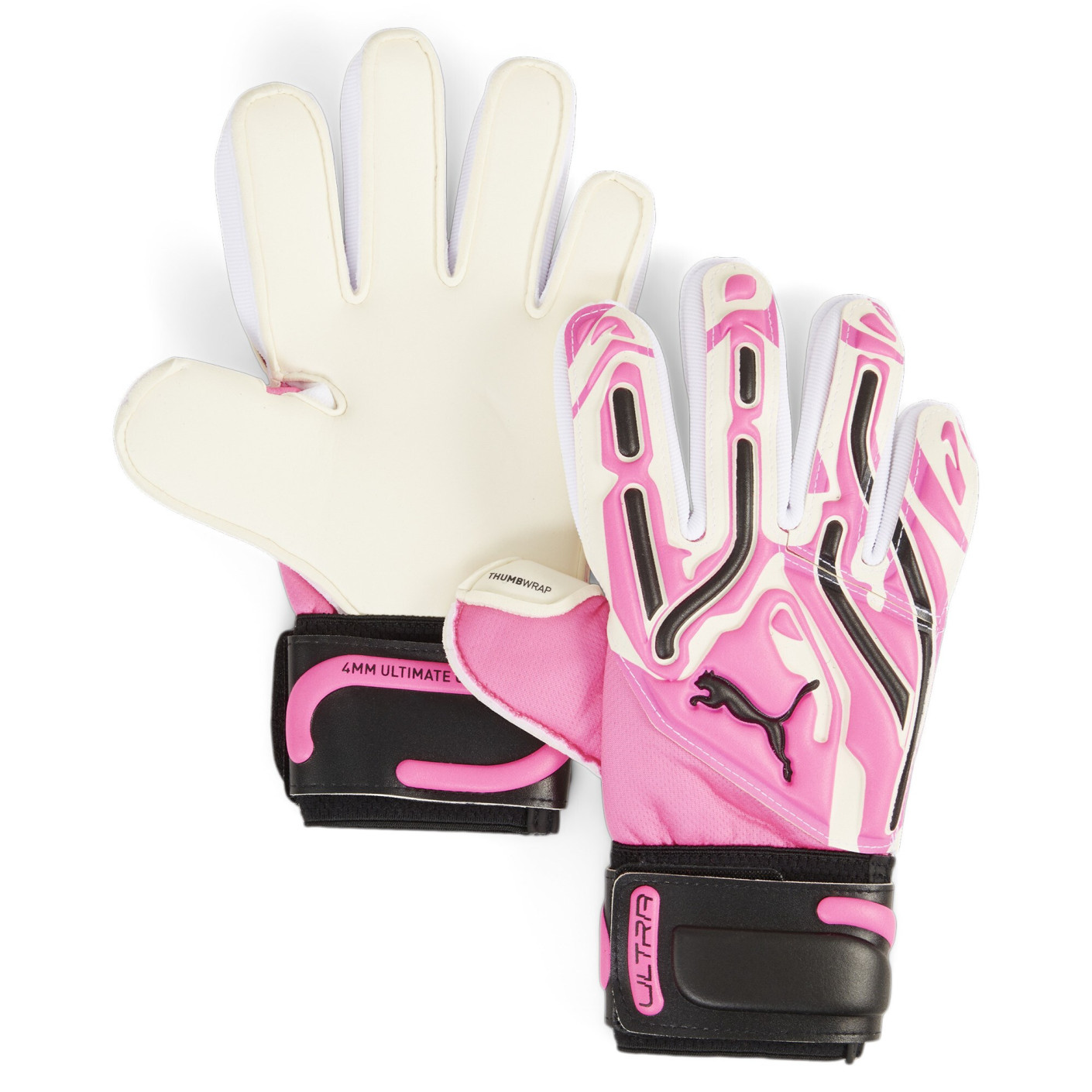 PUMA Ultra Pro Keepershandschoenen Kids Roze Wit Zwart
