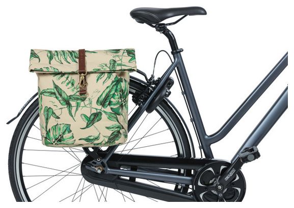 Sacoches de Porte-Bagage Basil Ever-Green 28-38L Beige / Sable