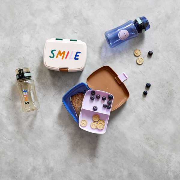 Lunch Set Little Gang Smile Caramel/Blue