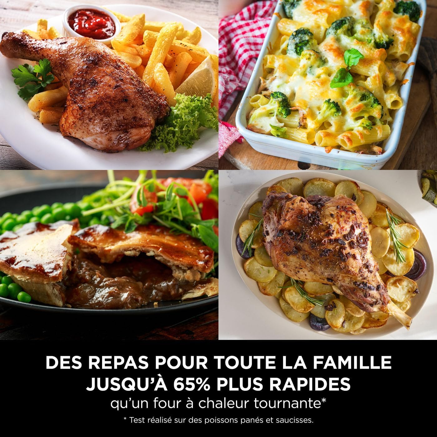 NINJA Foodi FlexDrawer Air Fryer 2 Compartiments Avec Séparateur Amovible, Grande Capacité 10.4L, Air Fryer 7-en-1, Max 240°C, Pièces Antiadhésives Am