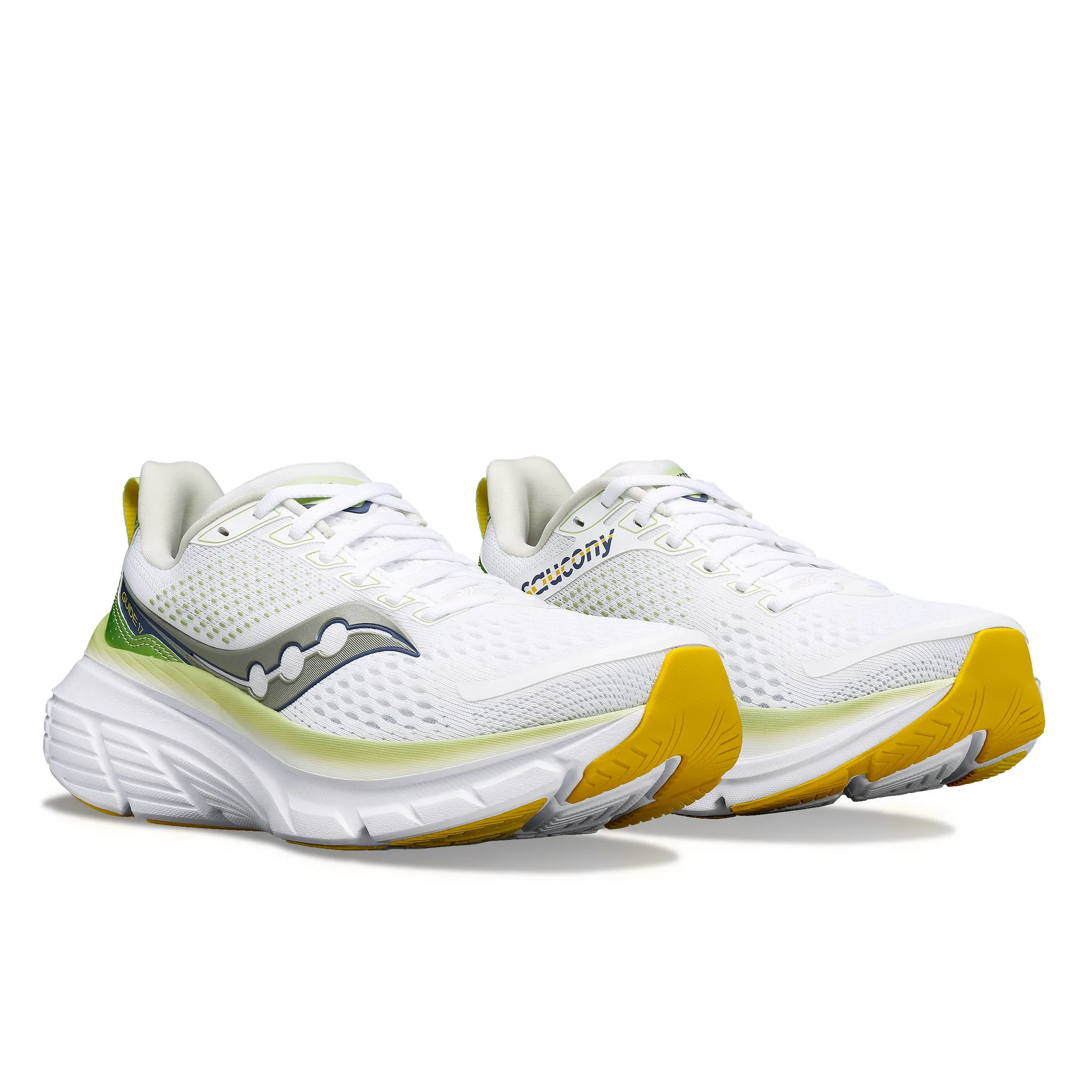 Saucony Women's Guide 17 White/Fern