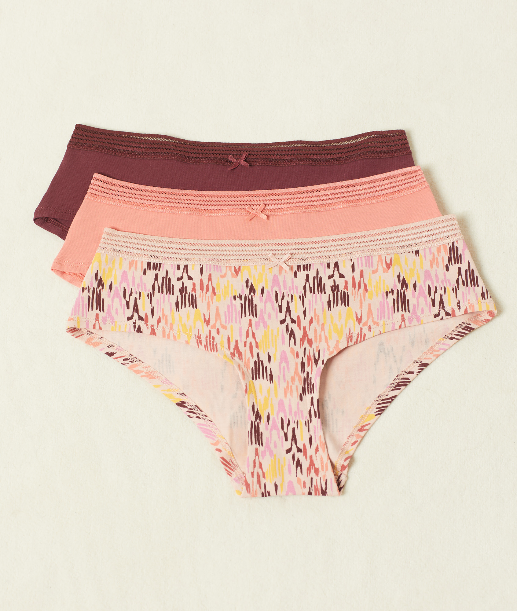 Lot de 3 shortys