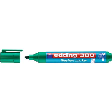 edding 380 Flipchartmarker, 1.5-3mm, Rundspitze, grün