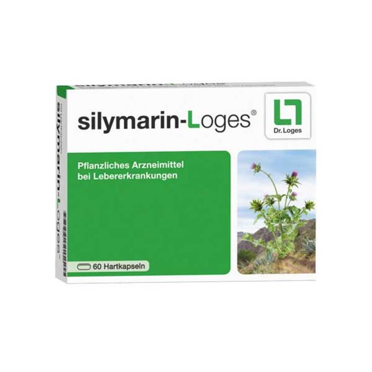 Silymarin-Loges Hartkapseln, 60 St