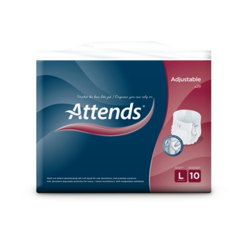 Attends Adjustable 10 L 21 stk