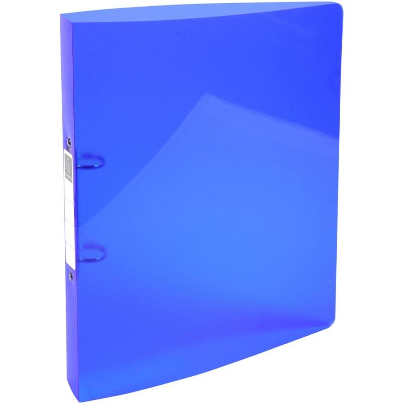 Classeur 2 anneaux plastifié Exacompta Iderama  A4 - Dos 3 cm couleurs assorties