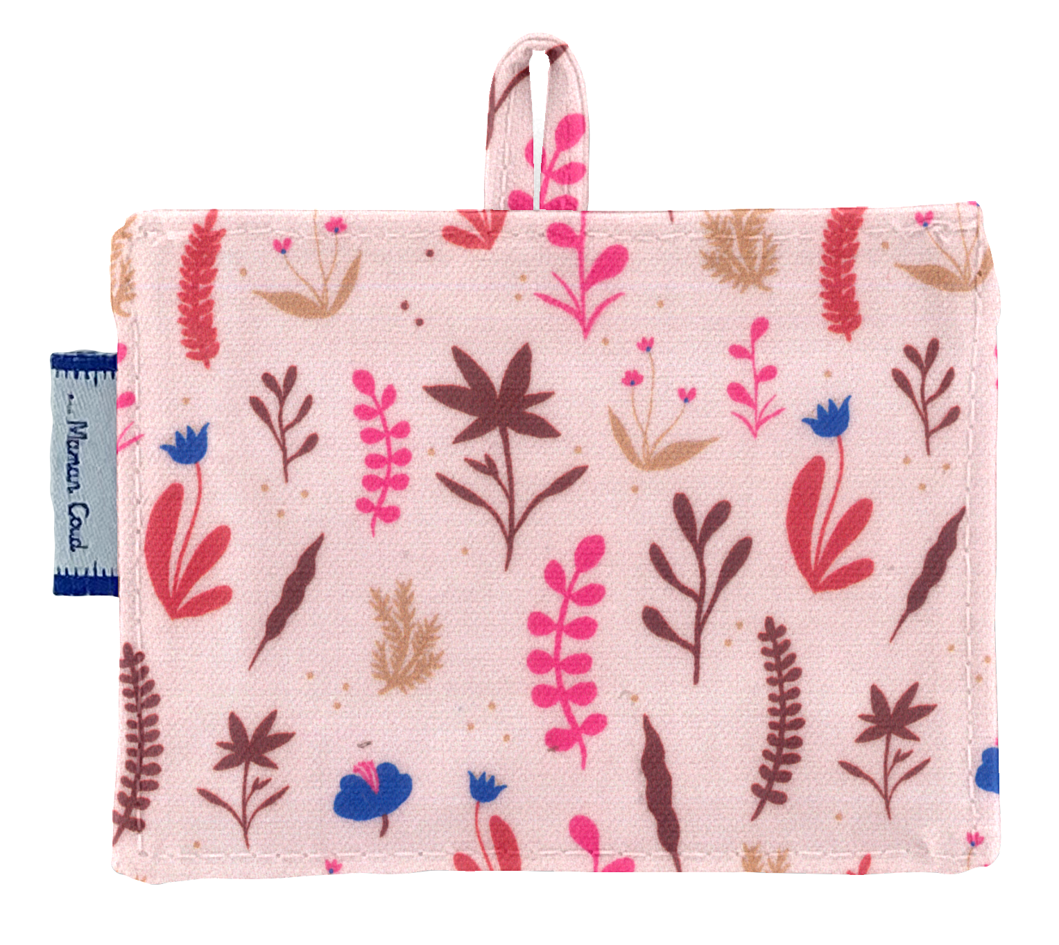 Porte Badge Herbier Rose