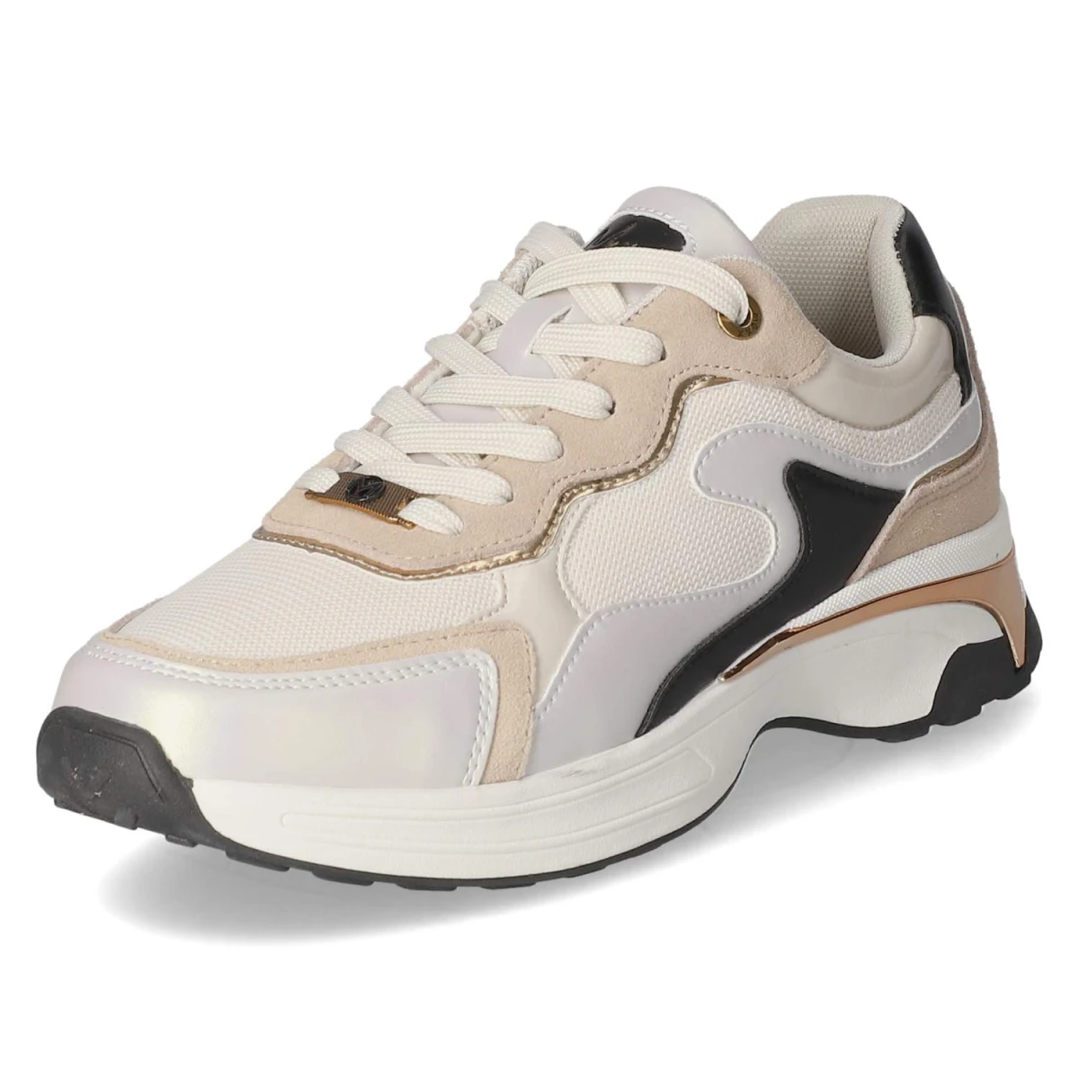 MexxLow Sneaker PORTIA LOVE - Brown/Black