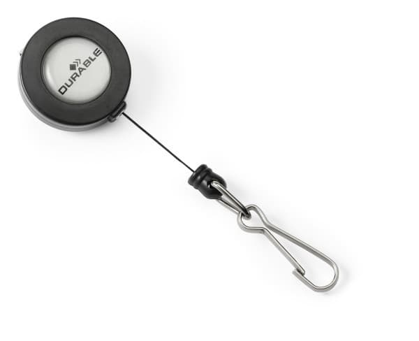 Durable 8221-58, Uttrekkbar merkesnelle, Svart, 10 stykker, 85 cm