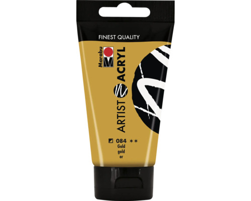 Marabu Artist Acrylverf 084 goud 75 ml