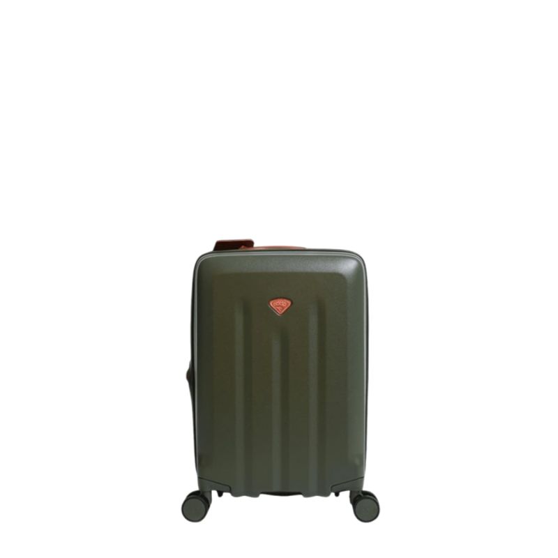 Valise cabine rigide Uppsala Extensible 55 cm Vert Mousse