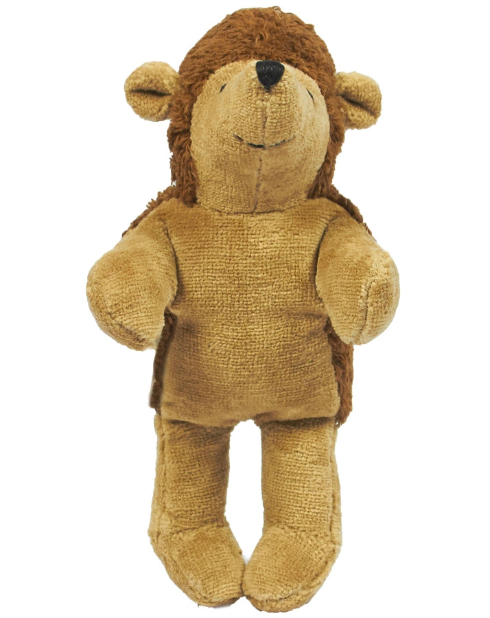 Kuscheltier TIERPUPPE BABY IGEL (20cm) in braun