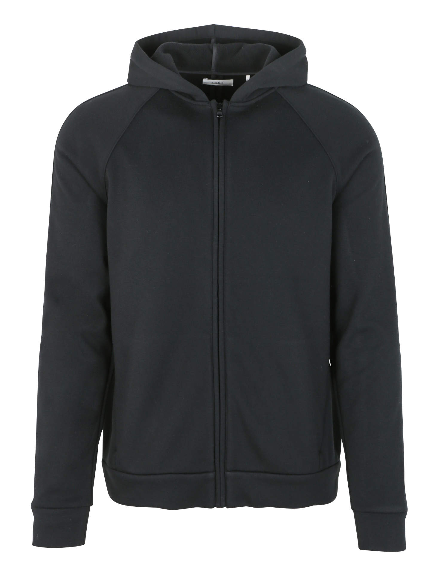 Gilet zippé à capuche| Noir
