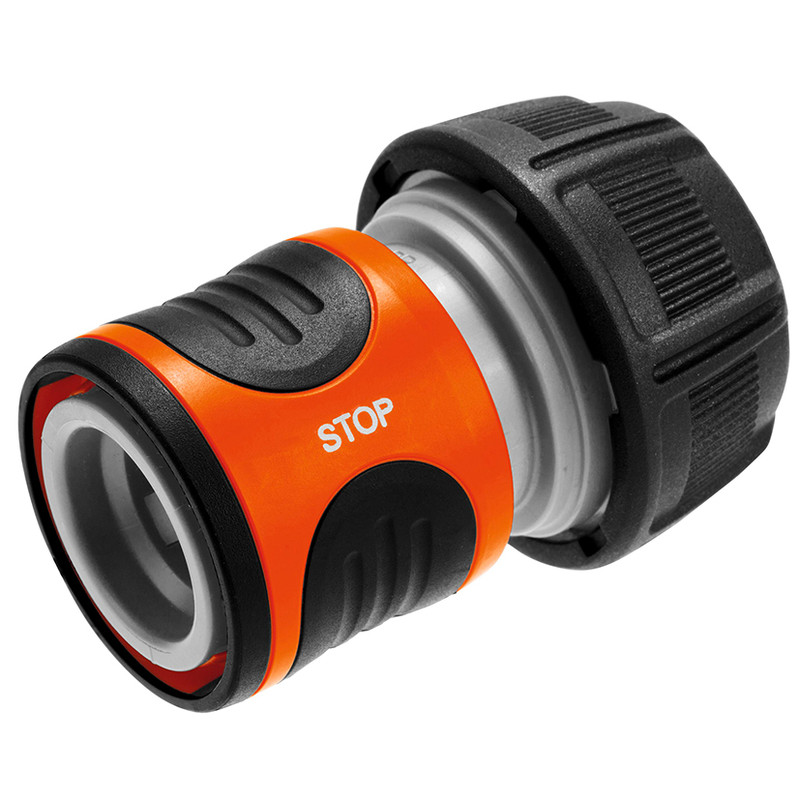 Gardena slangstuk met waterstop 19mm (3/4