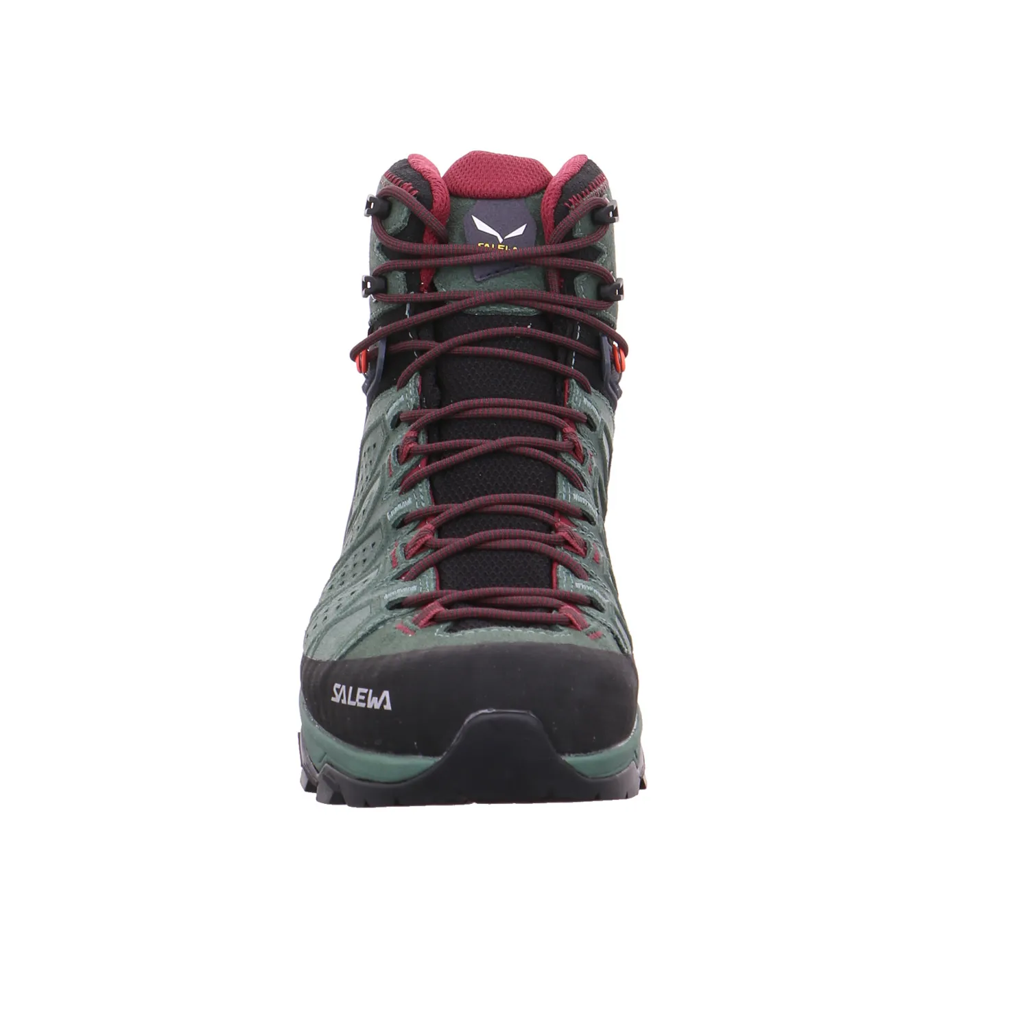 SALEWA Wander- Bergschuh Damen Grün Leder