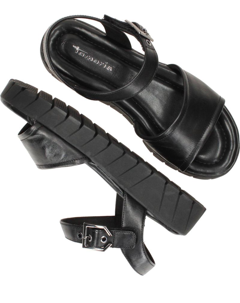 Tamaris Sandalen Zwart Dames