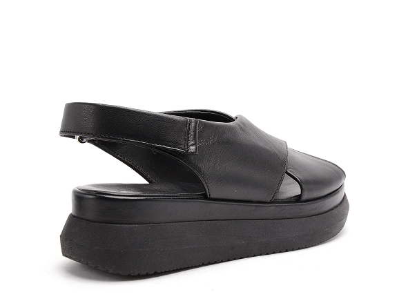 Mjus nu pieds plats femme m38030 noir